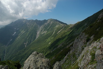 北岳登山