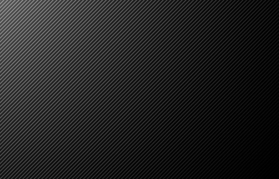 black diagonal line background. Dark tone pattern wallpaper vector. 