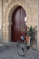 drzwi do budynku , Maroko - obrazy, fototapety, plakaty