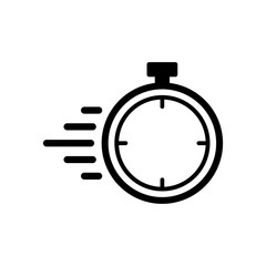 Stopwatch icon vector