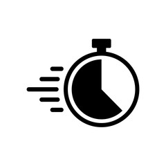 Stopwatch icon vector
