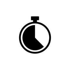 Stopwatch icon vector
