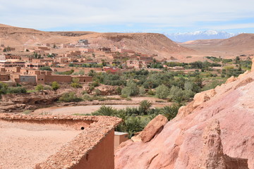 Ait Ben Haddou Kasbah, Maroko, Afryka, Sahara © Urszula