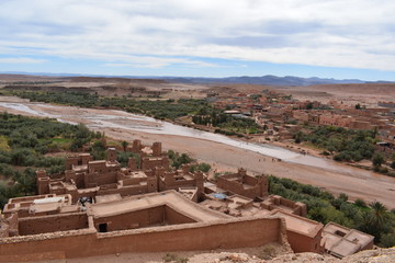 Ait Ben Haddou Kasbah, Maroko, Afryka, Sahara © Urszula
