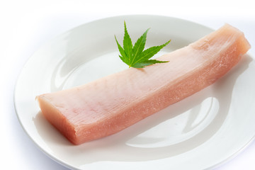 ビンチョウマグロのブロック