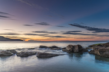 Obraz na płótnie Canvas Coastal Sunrise Seascape