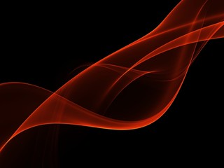 Abstract Orande waves background. Template design