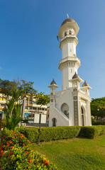Fototapeta na wymiar Kapitan Keling Mosque in Penang, Malaysia