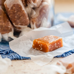 Sesame Seed Caramels