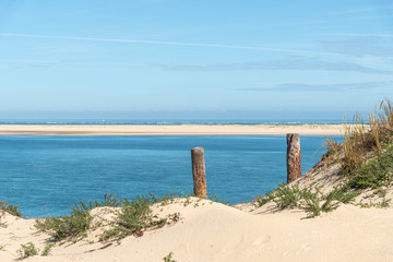 BASSIN D'ARCACHON (France), dune du Pilat et banc d'Arguin