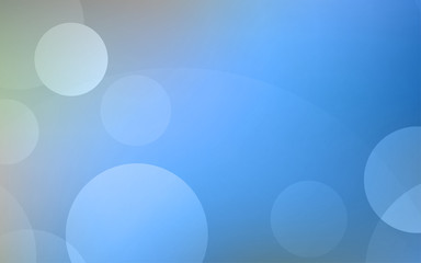 Abstract Bokeh white circle background