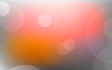 Abstract Bokeh white circle background