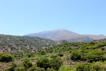 Fototapeta na wymiar Kreta, Berge, Kritsa,Wanderung