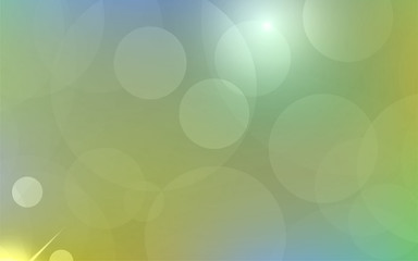 Abstract Bokeh white circle background