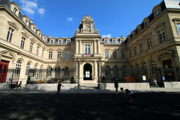 Fototapeta na wymiar Paris - Mairie du 3ème Arrondissement