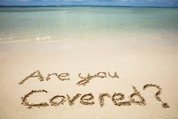 Are You Covered Question On The Beach