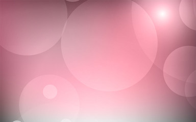 Abstract Bokeh white circle background