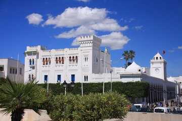 le palais national à Tunis