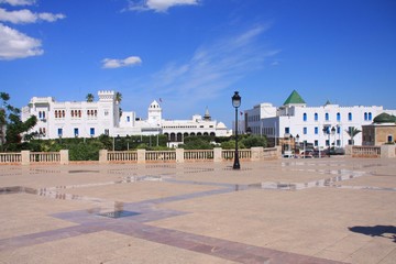 les palais gouvernementaux à Tunis