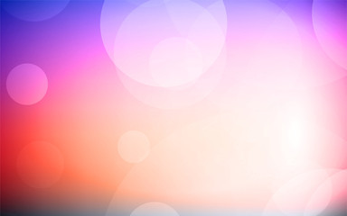 Abstract Bokeh white circle background