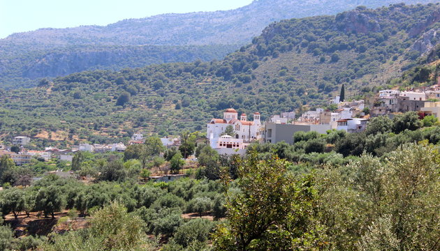 Kreta, Kritsa, Wanderweg