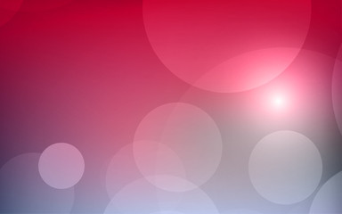 Abstract Bokeh white circle background