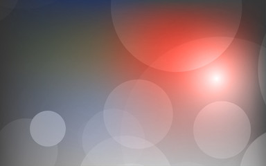 Abstract Bokeh white circle background