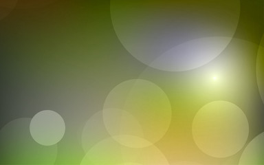 Abstract Bokeh white circle background