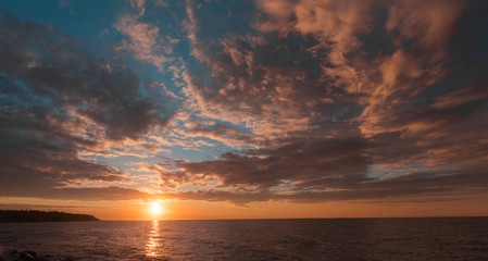 Obraz premium Sunset on the sea