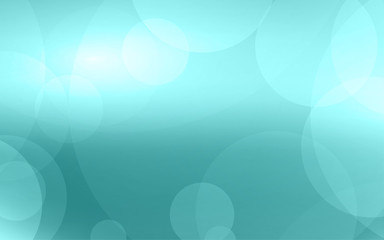 Abstract Bokeh white circle background