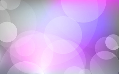 Abstract Bokeh white circle background
