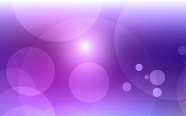 Abstract Bokeh white circle background