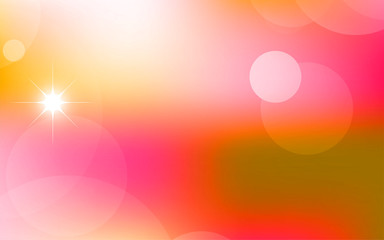 Obraz premium Abstract Bokeh white circle background