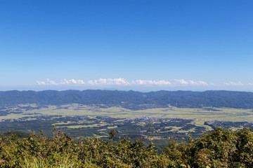 大佐渡スカイラインからの国中平野