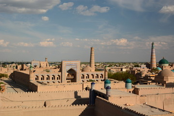 Itchan Kala, the old town. Khiva. Uzbelistan