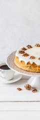 Pumpkin Cake with Cream Cheese Frosting