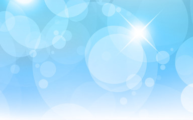 Abstract Bokeh white circle background