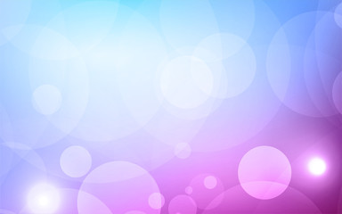 Abstract Bokeh white circle background