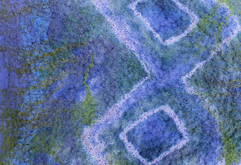 art color felt background texture, wool handmade textile