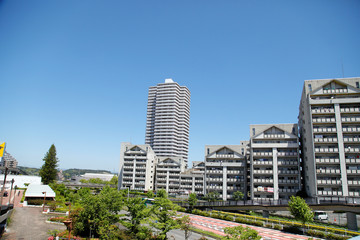 ニュータウン　超高層マンション　ハイタウン　団地