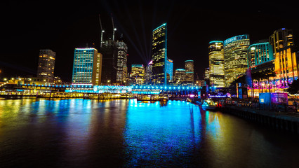 Fototapeta premium Sydney Cityscape at Night