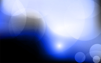 Abstract Bokeh white circle background