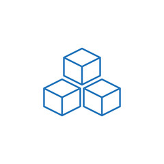 Linear icon pack. Vector illustration