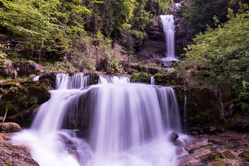Fototapeta na wymiar Giessbach waterfall