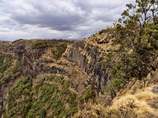 Beautiful landscape in SimIen mountain national park, Ethiopia