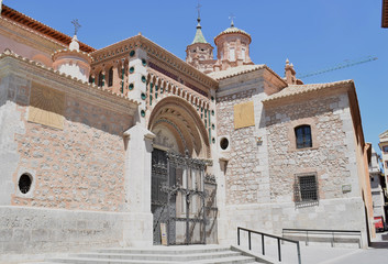 Fototapeta premium Catedral de Teruel, en la ciudad de Teruel España.