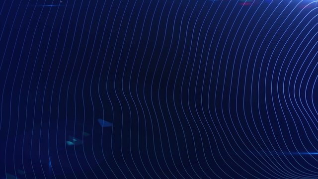 abstract futuristic digital blue motion background, wavy animated surface loop. concept of digital iternet space