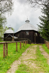 Eastern  Orthodox church in Michniowiec , Carpathian Mountains,Bieszczady,Poland.