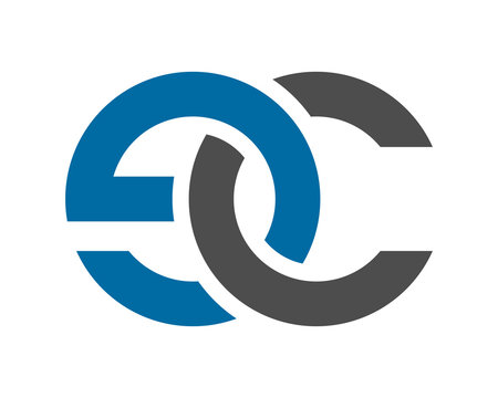 ec ce link logo template
