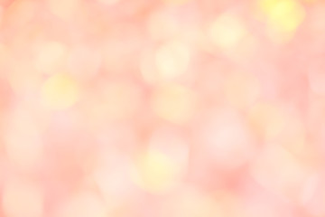 Fototapeta premium Pink, white and yellow color for blur background or texture - space fot your content.